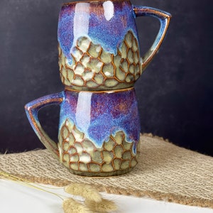Handmade ceramic mug/ceramic mug handmade pottery/mugs handmade ceramic mug with w/ceramic mug handmade pottery/coffee mug pottery handmade/ image 6