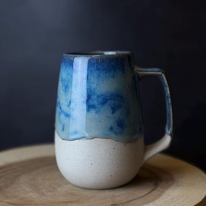 Large mug/Geschirr Handgemacht/Large handle mug/Large mug handmade/Keramik becher handgemacht/Large coffee mug/New mom mug/Hot chocolate mug