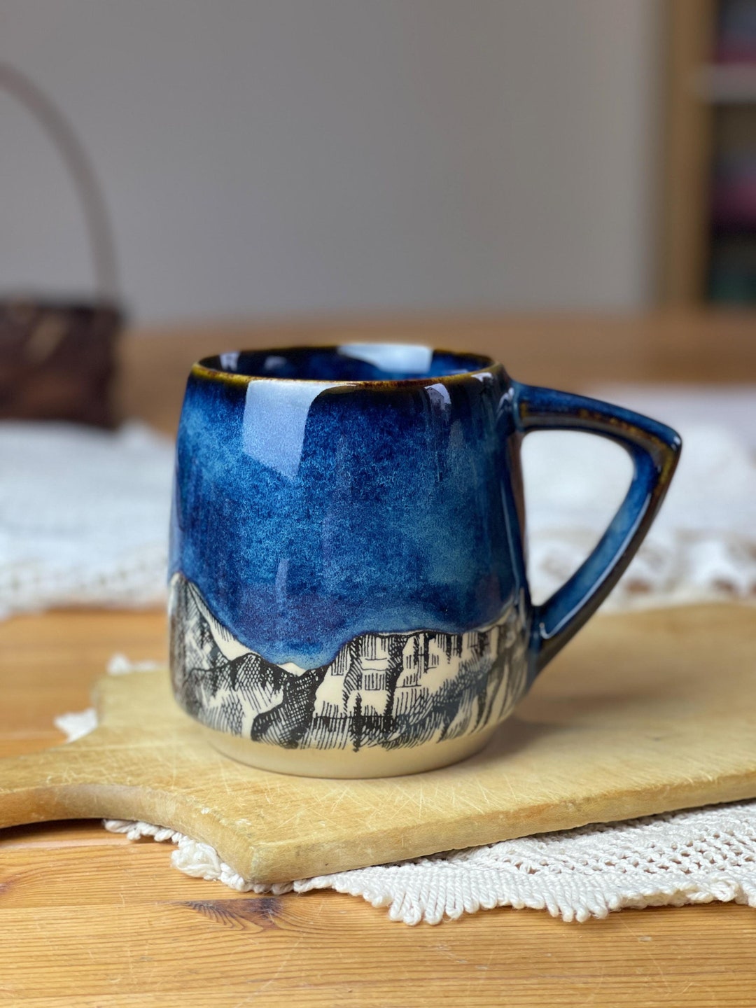 Keramik Becher Handgemacht