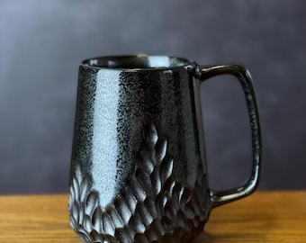 Large mug/Large ceramic mug/ Large pottery mug/Large coffee mug handmade/Large handle mug/Large mug handmade/ Extra large coffee mug/Tea cup