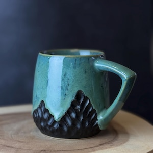 Keramiktasse handgetöpfert/ästhetische Tasse/handgefertigte Tasse/Teetasse handgemacht/Keramiktasse handgemacht/Kaffeetasse Keramik handgemacht/große Kaffeetasse