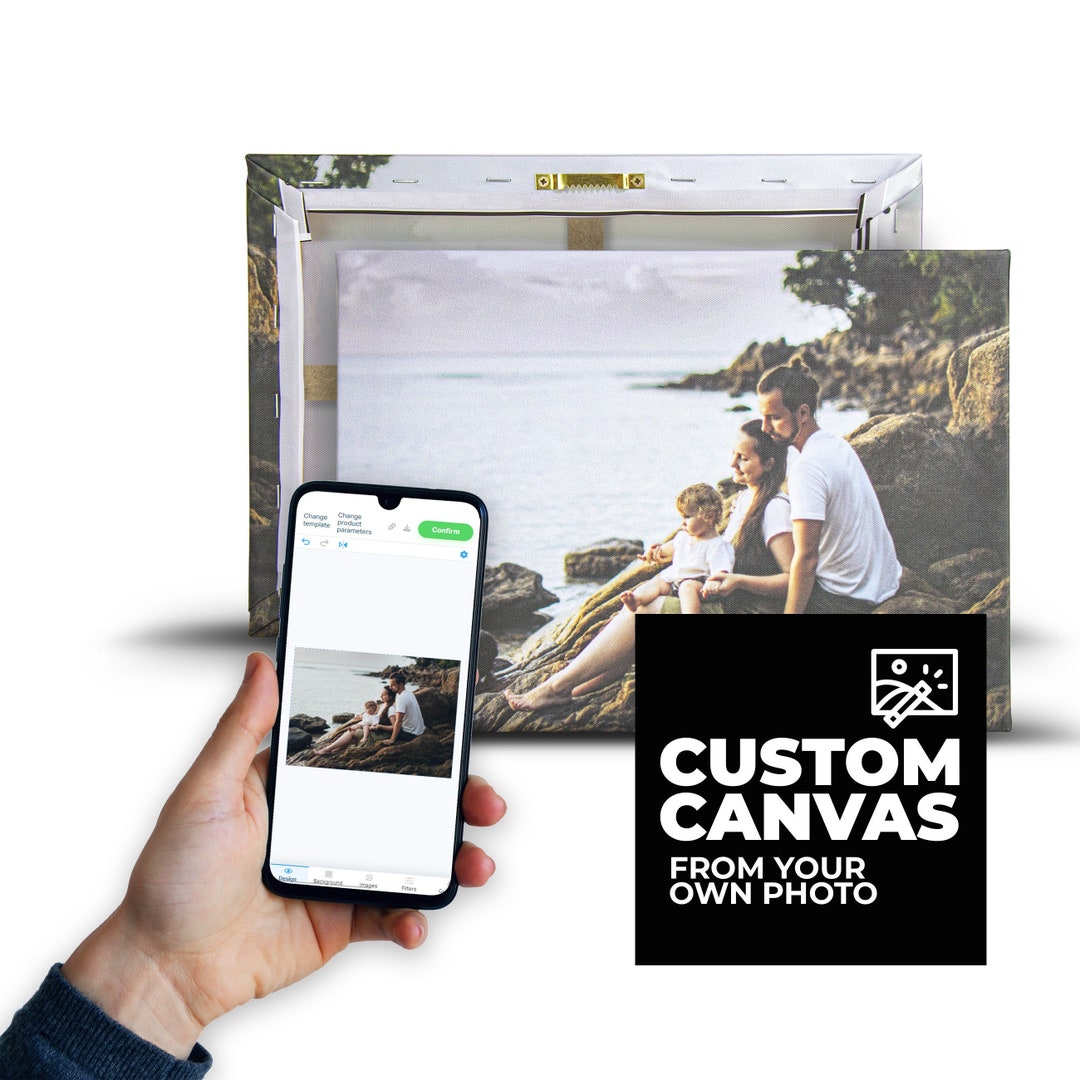 Your Photo on Canvas/print Your Own Photo/personalised Canvas/custom