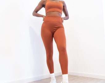 Nylon-spandex yogaset: sportkleding met hoge stretch