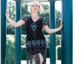 flapper style bridesmaid dresses Rita Flapper Fringe Dress 1920s Vintage Inspired Great Gatsby Art Deco  Charleston Bridesmaids Speakeasy Wedding Party Guest Jazz Age