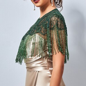 Beaded Shrug Etsy UK
