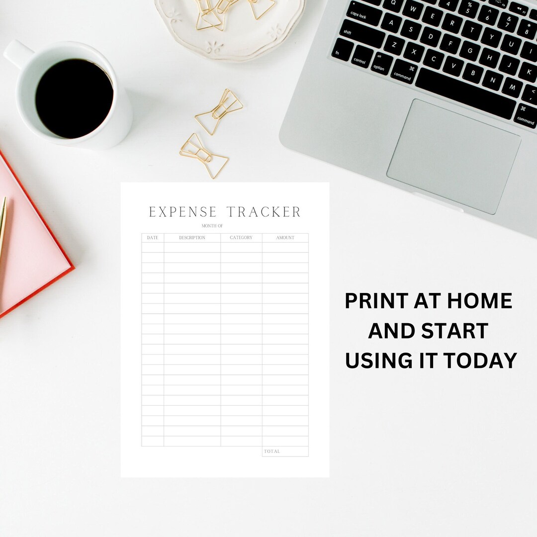 Expense Worksheet - Etsy
