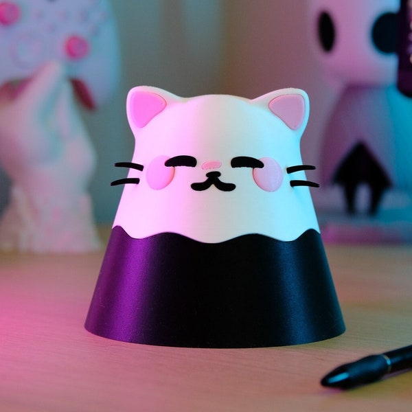 Kawaii Cat Loot Box - Adorable 3D Printed Jewelry, Treasure Box