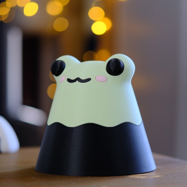 Kawaii Frog Loot Box - Adorable 3D Printed Jewelry, Treasure Box