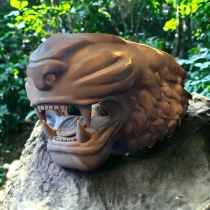 Tiger Animal Face Mask - 3D Printed Décor, Costume / Cosplay