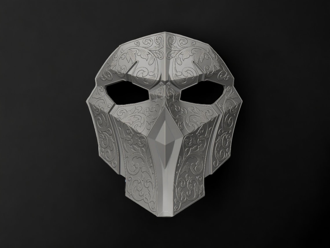 Dou Li Mask Duelist Mask - 3D Printed Décor, Costume, Cosplay, Unpainted - Etsy