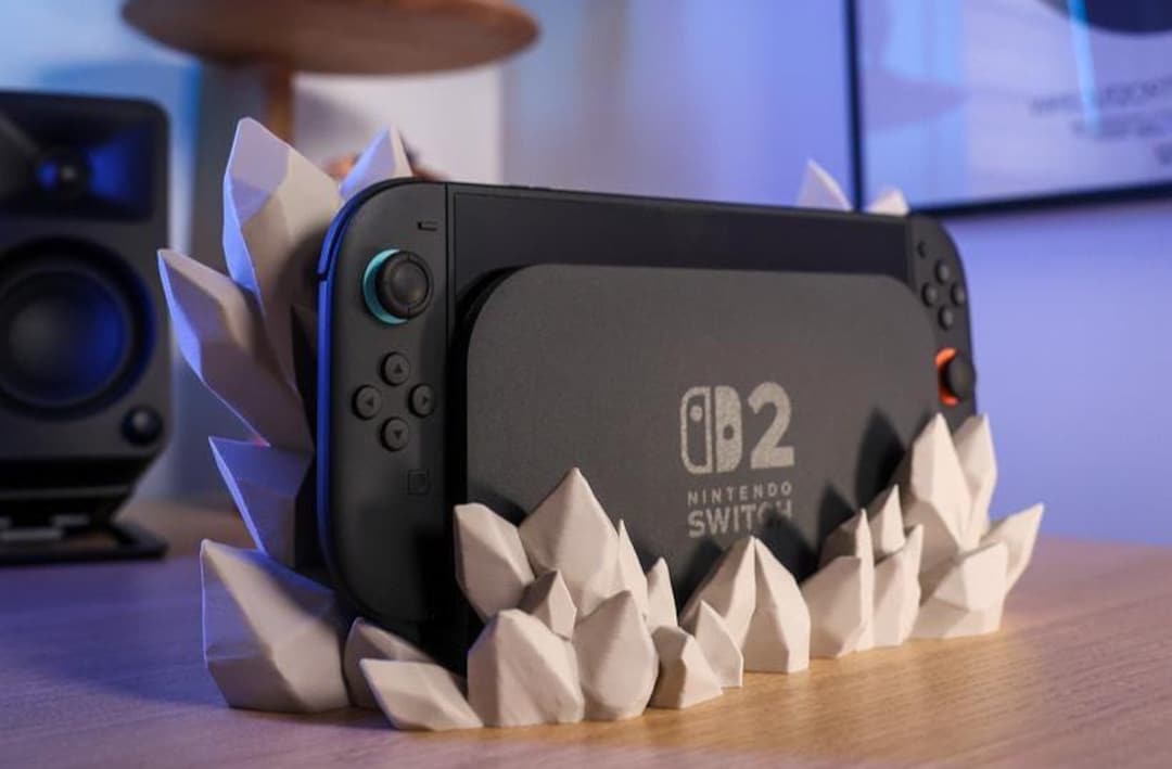 Nintendo Switch 2 Dock - 3D Printed Crystal Wrapped - Etsy