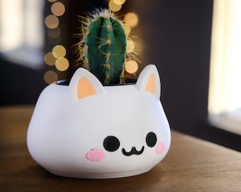 Kawaii Cat Planter Pot