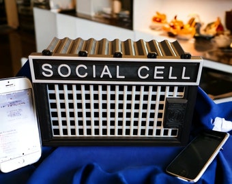 The "Social Cell" - Fun Lock-up for Electronic Devices