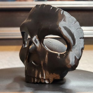 Half Skull / Ghost / Ghoul Mask - 3D Printed Décor, Costume, Cosplay Bild 3