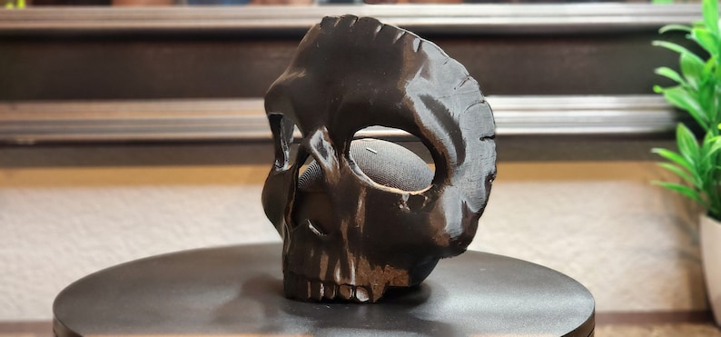 Half Skull / Ghost / Ghoul Mask - 3D Printed Décor, Costume, Cosplay Bild 3
