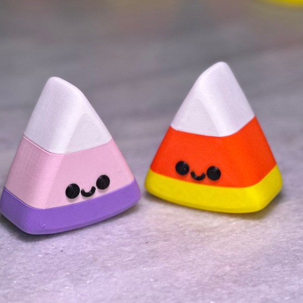 Kawaii Candy Corn - Adorable 3D Printed Halloween Decoration & Toy