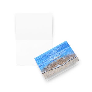 Ocean Greeting Card / Ocean Wave Card / Blank Card - Etsy