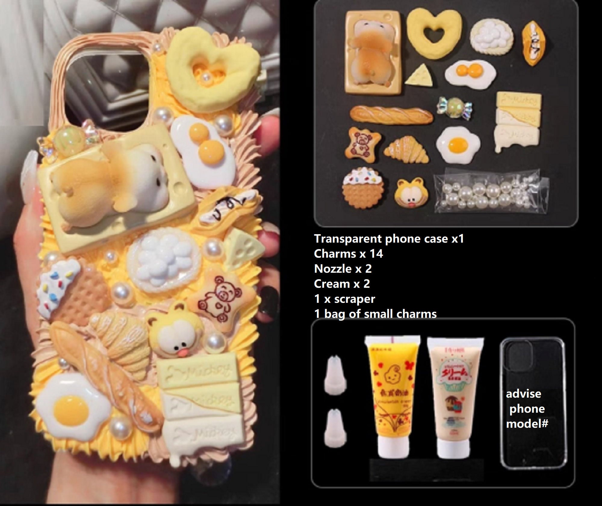 DIY decoden charms phone case decorating kit , CaseKits – CASEKIT™
