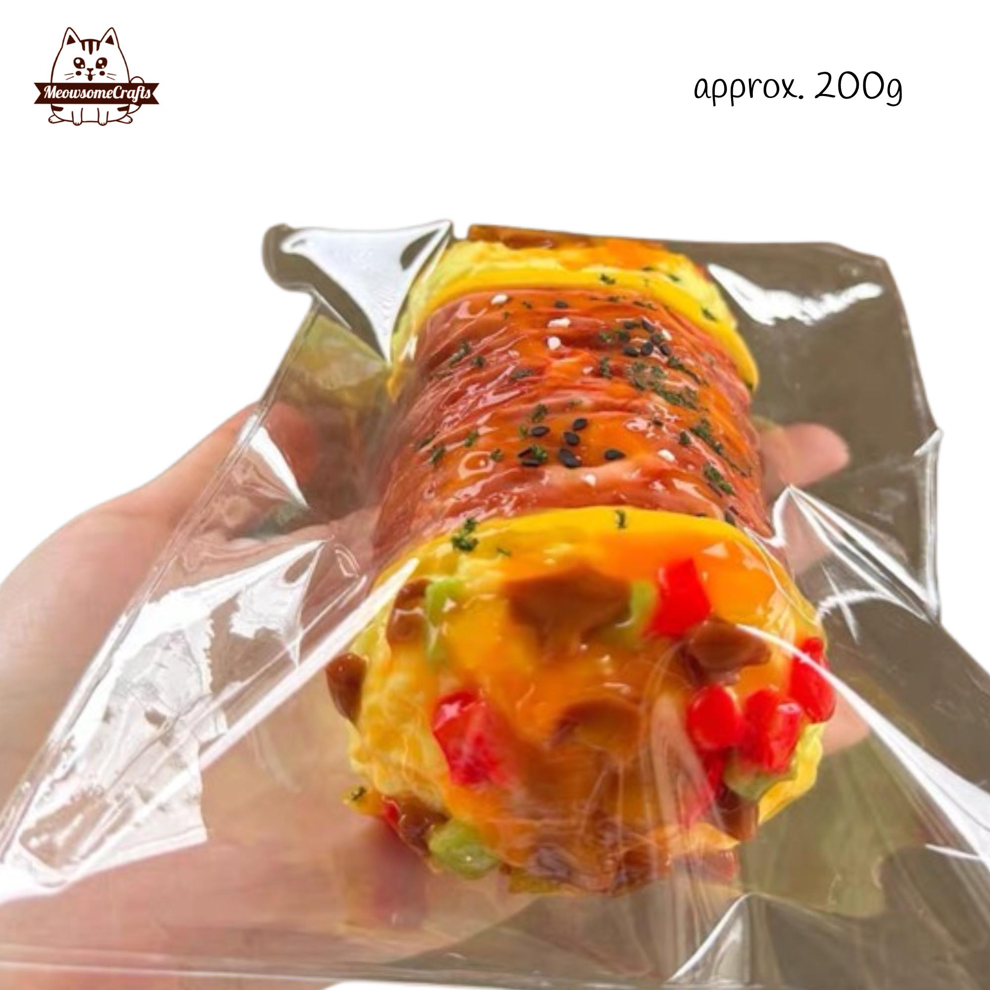Bacon Beef Rolls Food Taba Squishy Squeezable Stress Relief Sensory ...