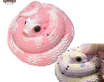 Handmade Soft Snake Squishy Squeezable Stress Relief Sensory Fidget Toys