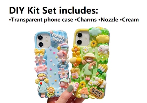 Decoden Phone Case DIY Kit Kawaii Girl Plants Flowers Clouds Mushroom Candy Bee | Cream Charms for Samsung | Android | Apple iPhone | Tablet - Etsy Hong Kong Decoden Phone Case DIY Kit Kawaii Girl Plants Flowers Clouds Mushroom Candy Bee | Cream Charms for Samsung | Android | Apple iPhone | Tablet - Etsy Hong Kong