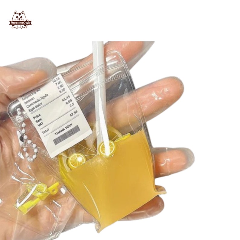 Bubble Tea Chocolate Milk Lemon Tea Cups Squishy Squeezable Stress ...