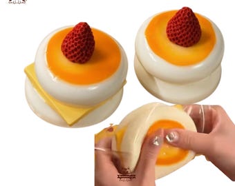 Käse Spielzeug Stressball, Butter Squishy, Anti Stress Realistische Käse Spielzeug Stressball, Butter Squishy, Anti Stress Realistische
