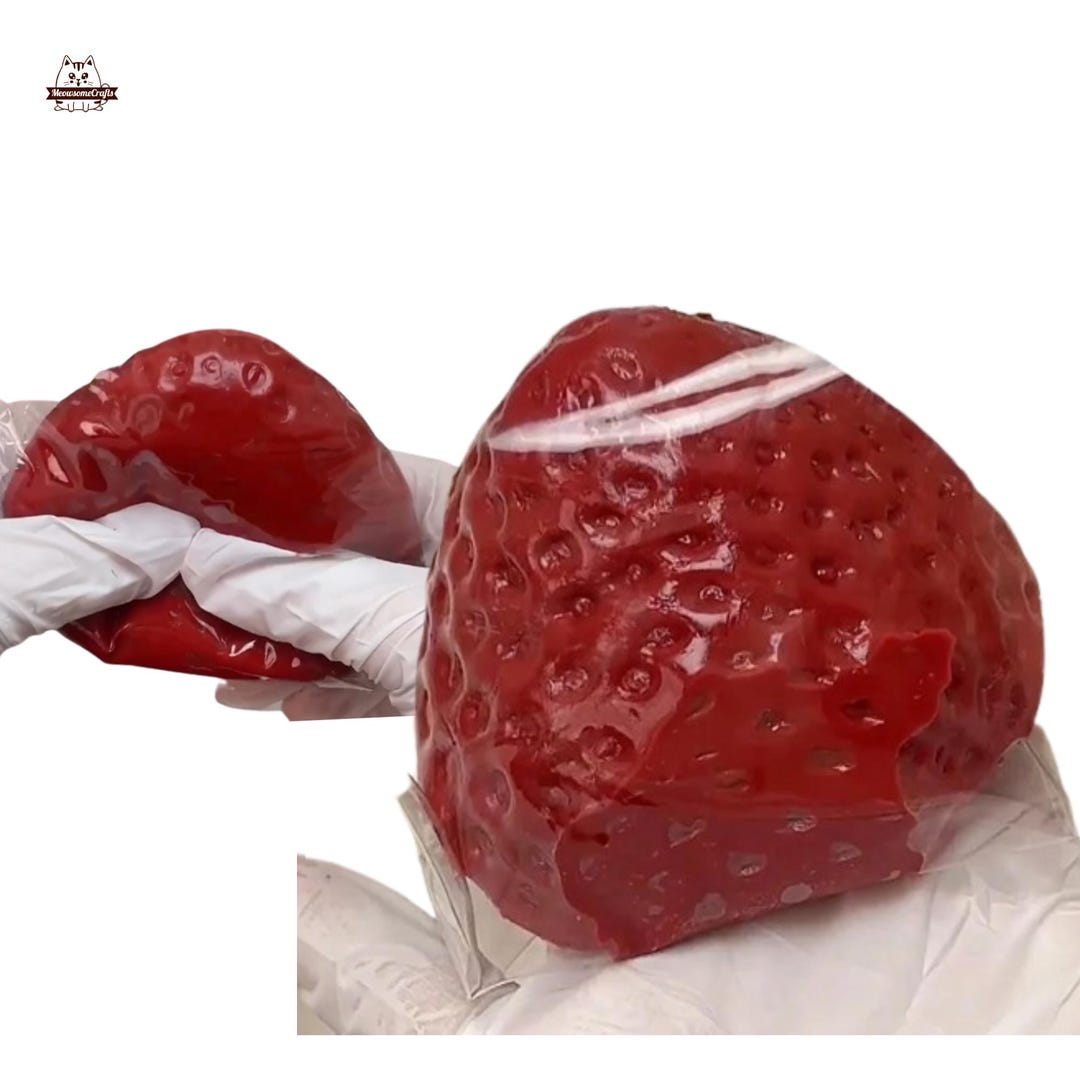 Giocattolo Squishy A Forma Di Fragola, 7cm, Morbido E Lento Ritorno, Gioco Sensoriale Anti-Ansia Per Bambini E Adulti
