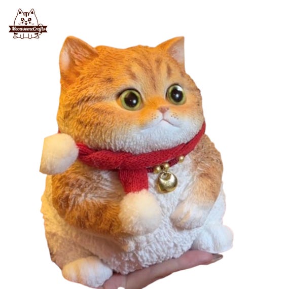 かわいいぽっちゃり猫のタバスクイーズおもちゃ、リアルな子猫