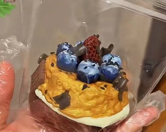 フルーツケーキ ストロベリー ブルーベリー クリーム アイシング