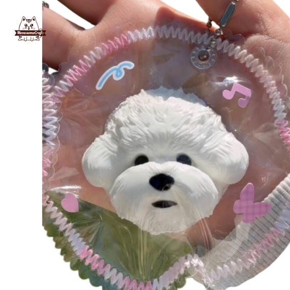 フレンチブルドッグ ヒクマ 犬 キーホルダー スクイーズ スクイーズ