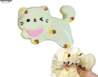 Kawaii Kitty Cat Taba Squishy Squeezable Stress Relief Sensorit Fidget Toys