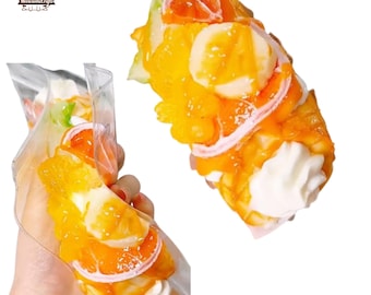 オレンジレモンスウィルロールトーストパンケーキスクイーズスクイーズ