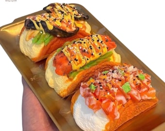 Realistic Taco Bread Food Squishy Soft Slow Rising Food Toy Stress Relief Desk Decor Toy