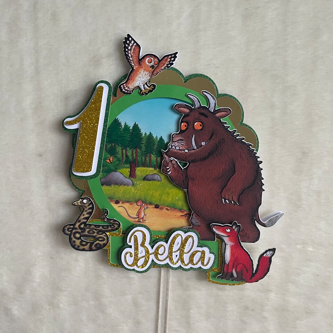 Gruffalo Cake Topper Gruffalo Party Decor Etsy