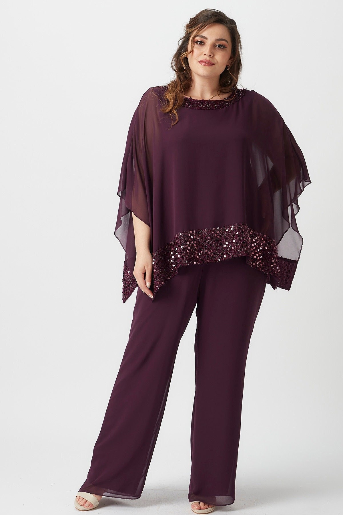 Plus Size Formal Pant Suits for Women -  Canada