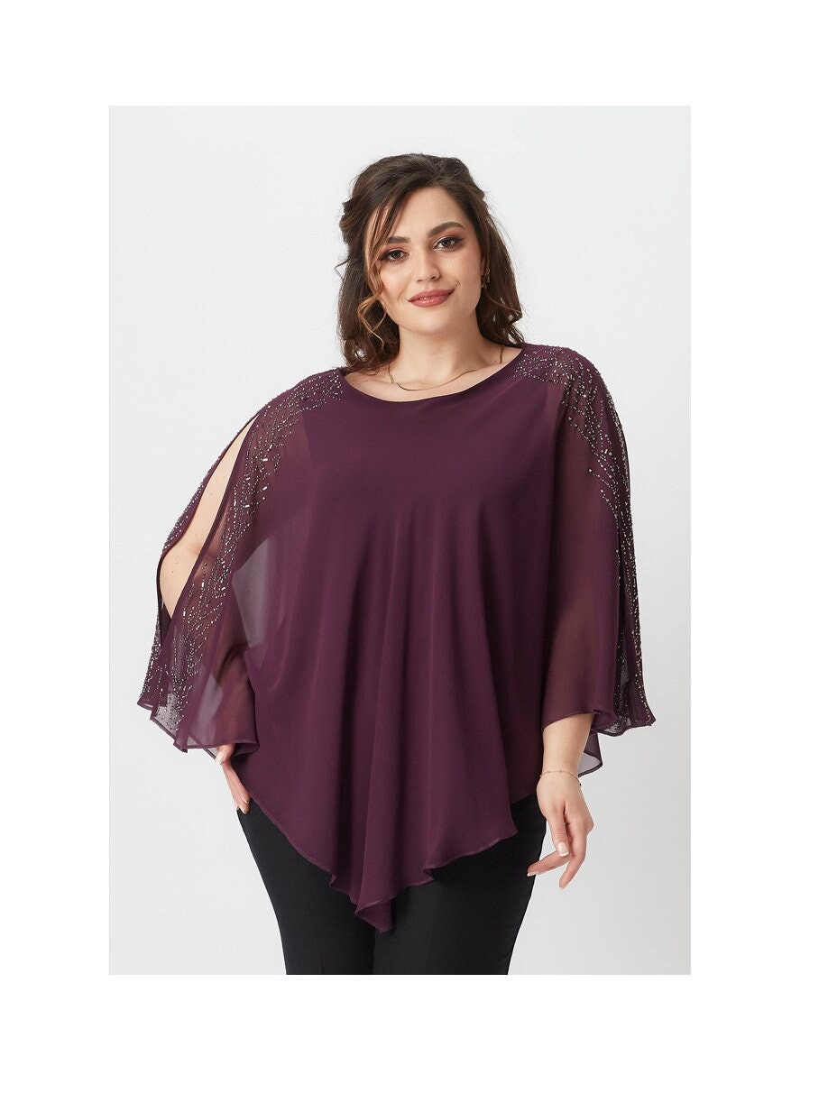 Plus Size Dressy Top -  Canada