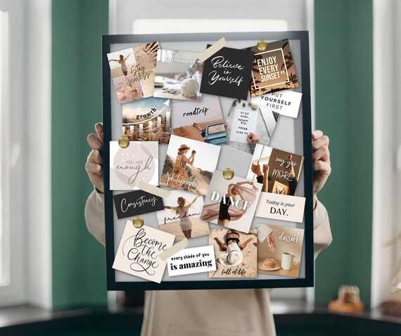 Get More in 2024 w/​⁠ @shopselfimagined The Ultimate Vision Board Kit! 