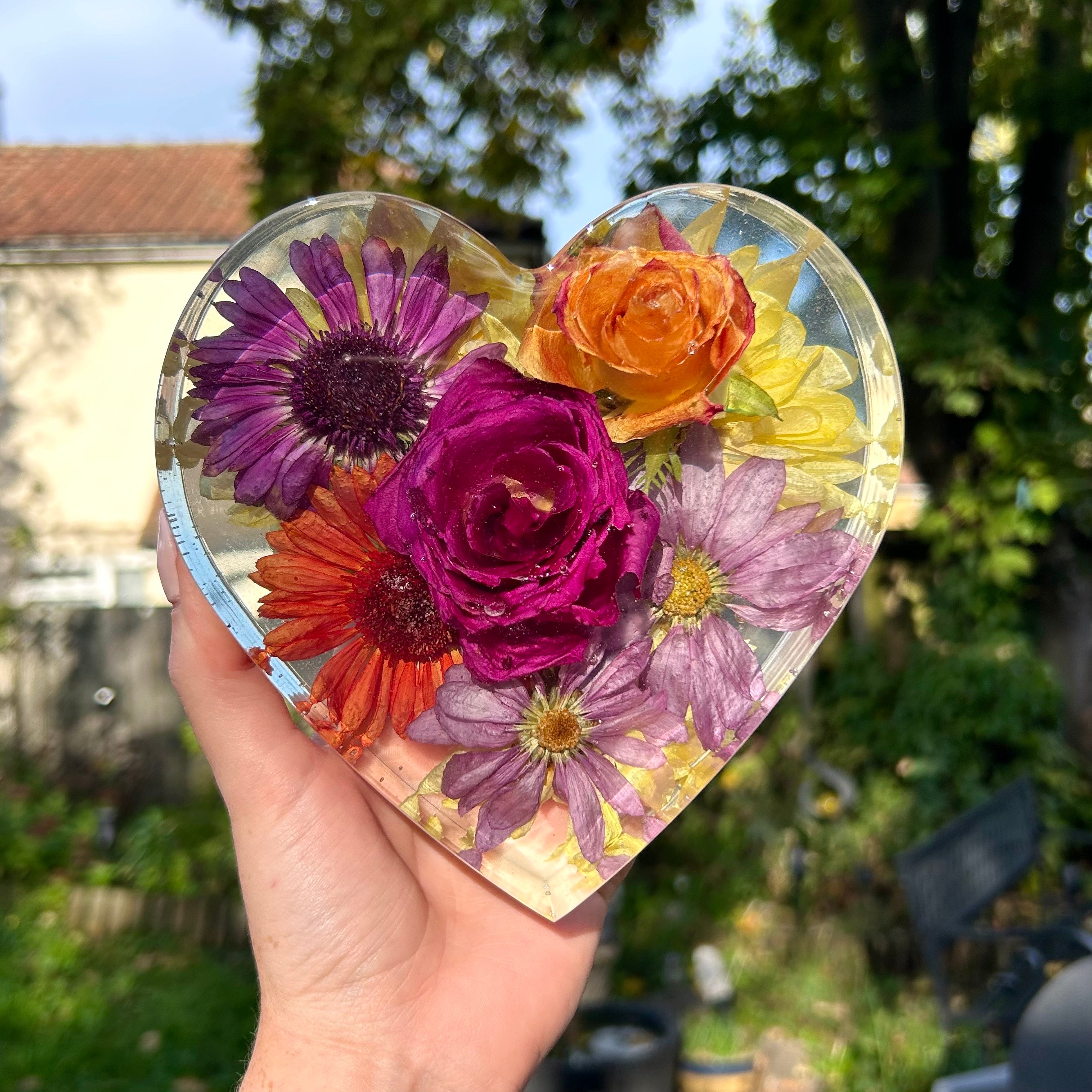 Heart 15cm Flower Preservation