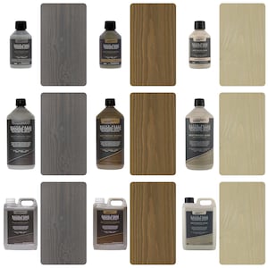 Littlefair&#39;s Wood Stain - Indoor & Outdoor Use Water Based Driftwood Colours – One Coat, Perfect for Rustic Furniture and DIY Projects