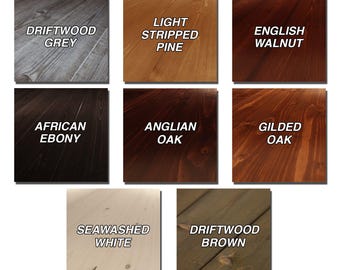 Wood Floor Penetrating Stain Water Based For Wood Floors - All Colours - Perfect for DIY & Home Renovation Projects