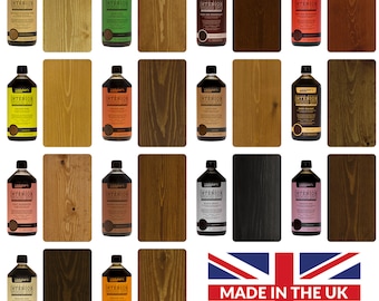 Wood Penetrating Stain Water Based For All Wood Types - Naturals - Perfect for DIY, Craft Projects & Unique Furniture Finishes