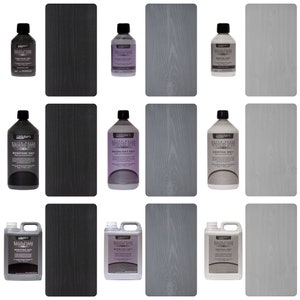 Wood Penetrating Stain Water Based For All Wood Types - Shades - Perfect for DIY, Craft Projects & Unique Furniture Finishes