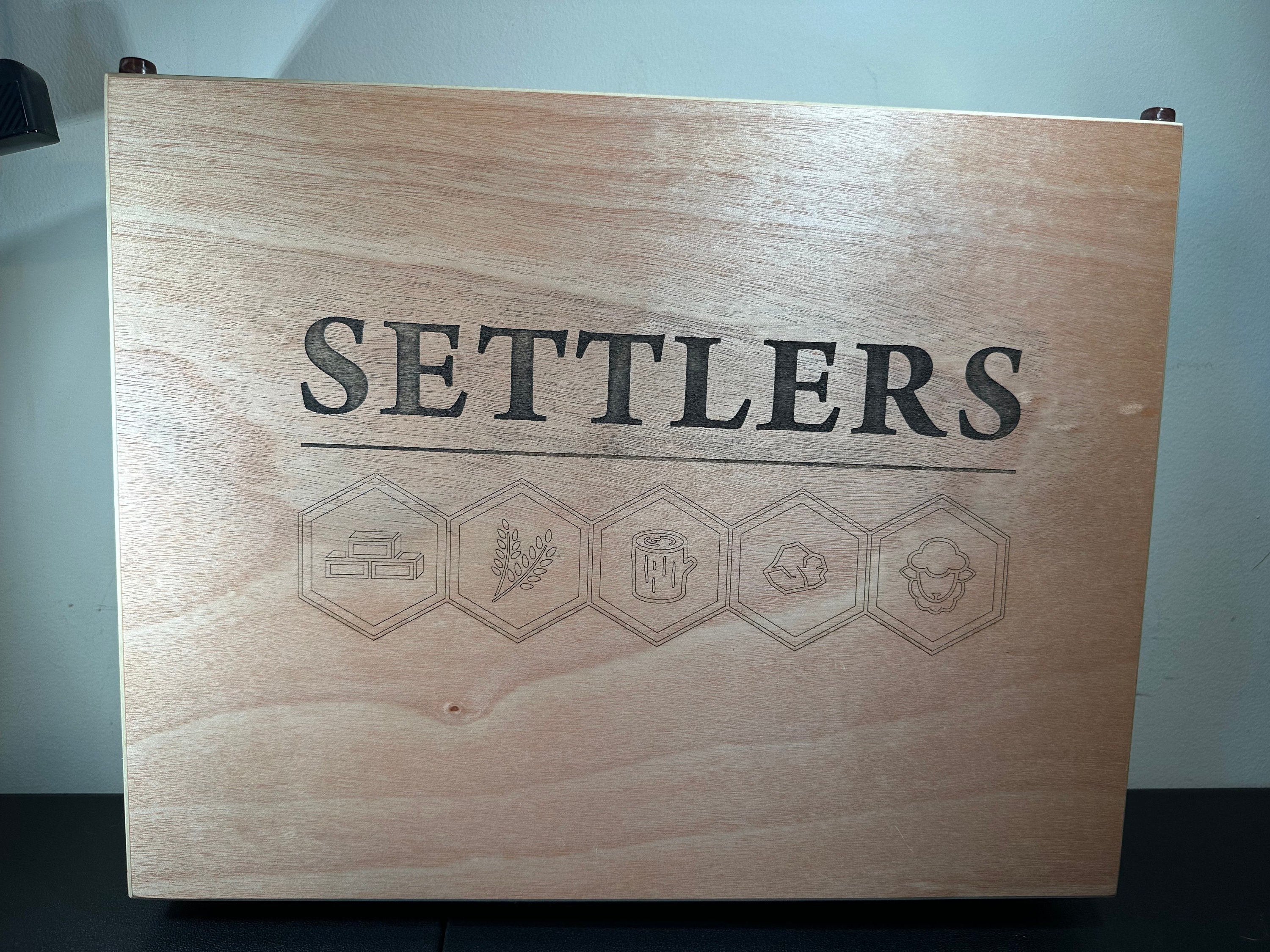 Settlers of Catan Game Storage (Including Expansions)
