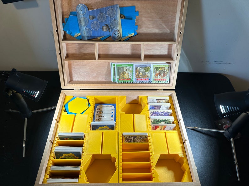 Settlers of Catan Game Storage Including Expansions image 5