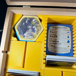 Settlers of Catan Game Storage Including Expansions image 4