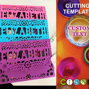 Fiesta Invitation Template: Mexican Party Invite SVG, Cricut & Laser Cut