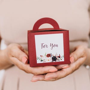 Gift Box Template: SVG Vector File for Cricut, Laser Cut (Digital Download)