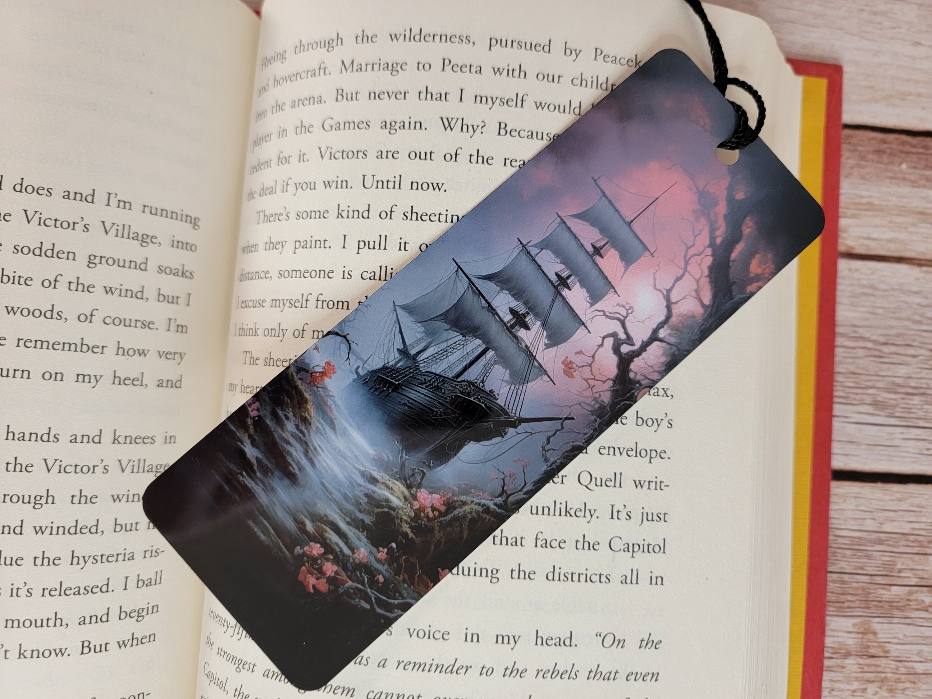 Ghost Pirate Ship Metal Bookmarks for Pirate Lovers- Handmade and ...