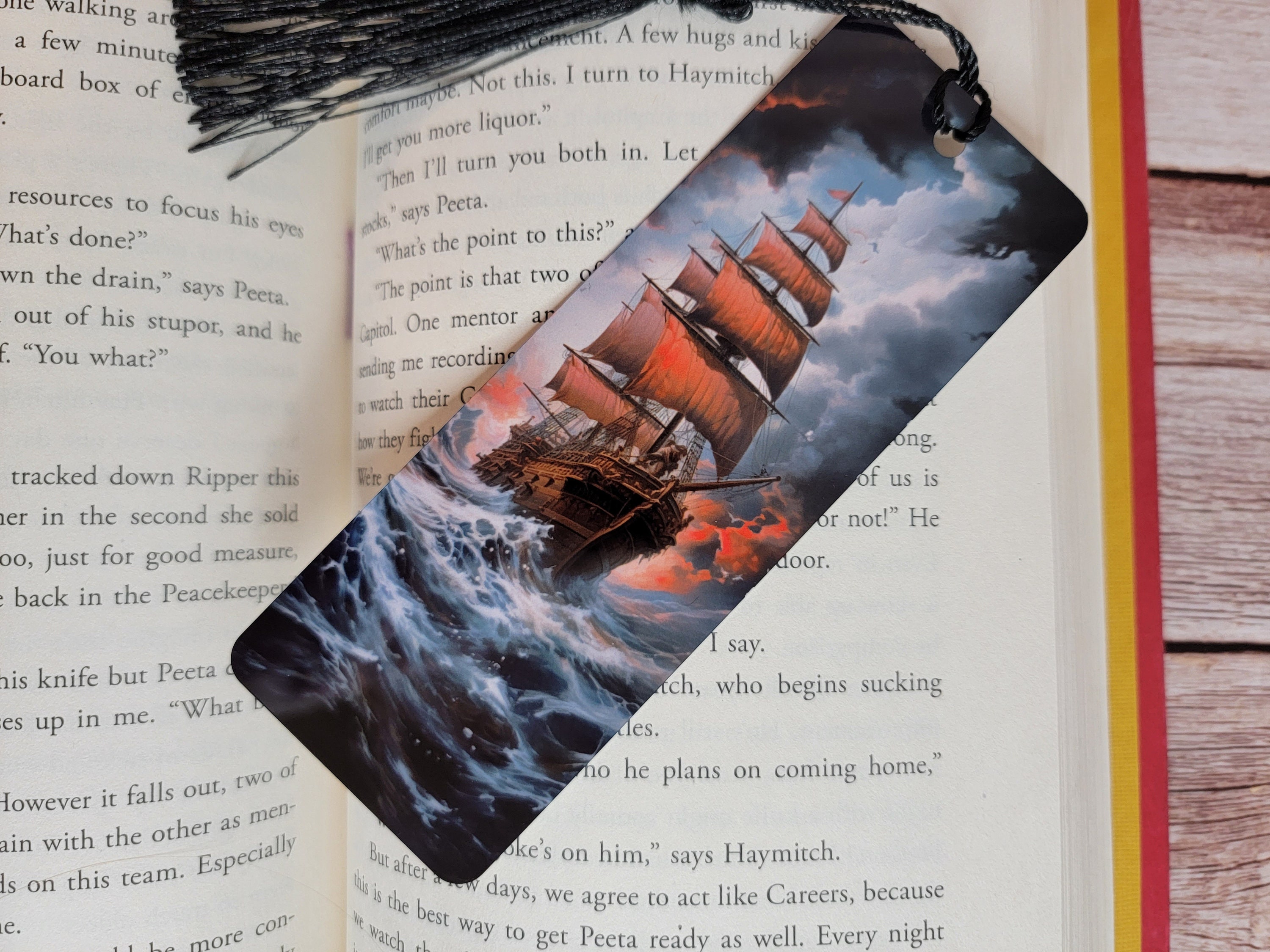 Pirate Ship Metal Bookmarks for Pirate Lovers- Handmade and Unique ...